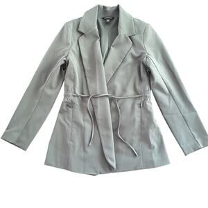 Athleta Endless Primatwill Blazer Sage Green, Women's 10 Career Office Corporate